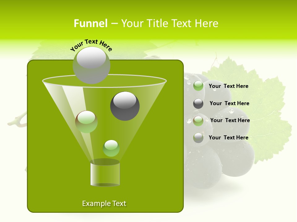 Green Drip Fresh PowerPoint Template