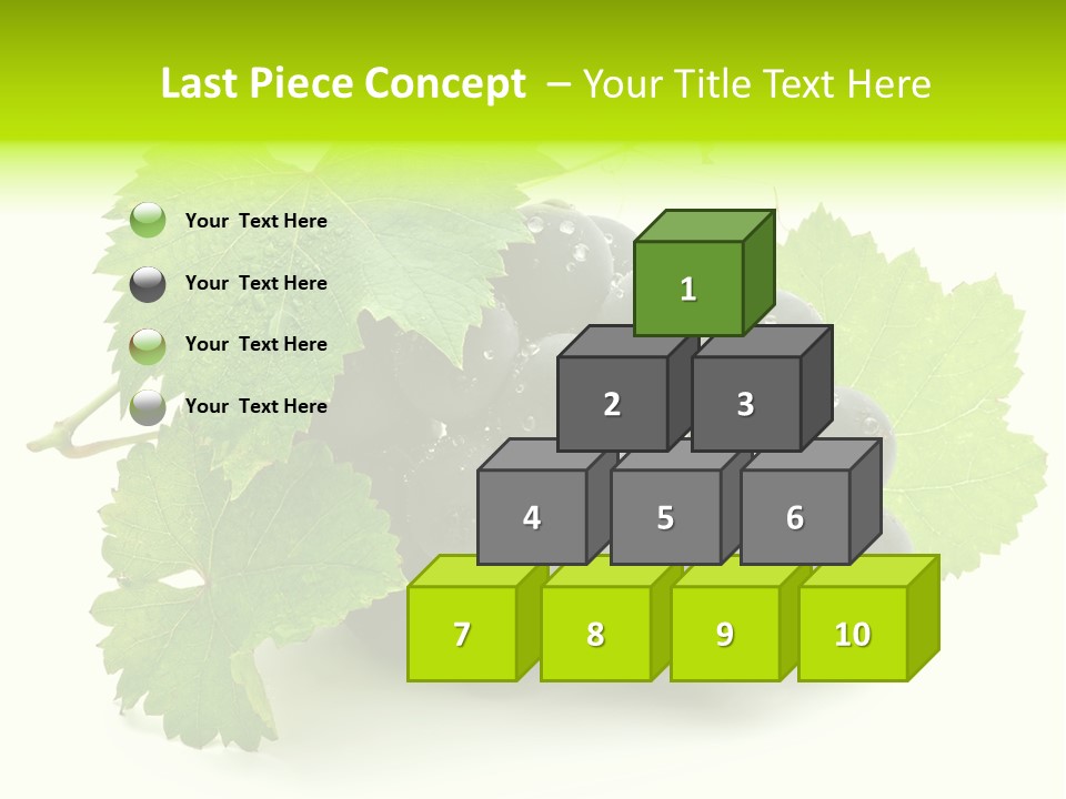 Green Drip Fresh PowerPoint Template