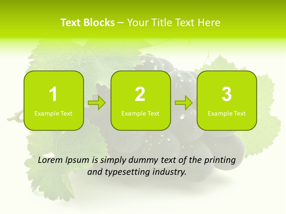 Green Drip Fresh PowerPoint Template