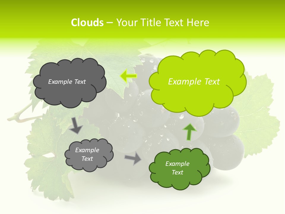 Green Drip Fresh PowerPoint Template