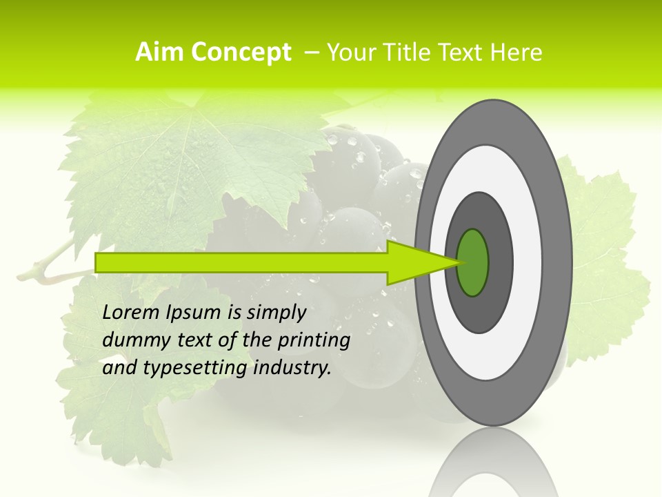 Green Drip Fresh PowerPoint Template