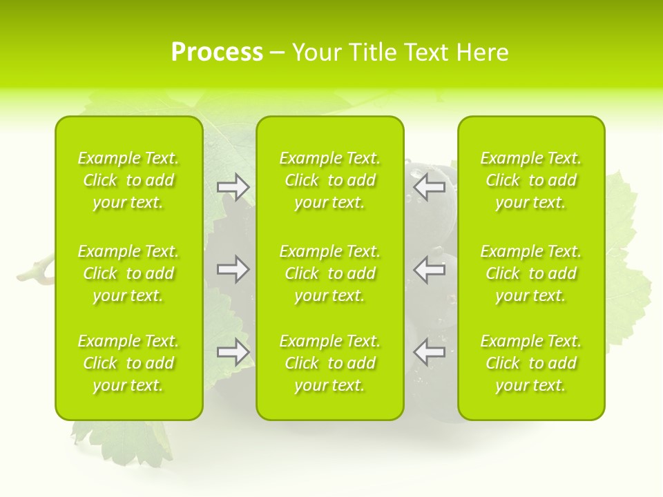 Green Drip Fresh PowerPoint Template