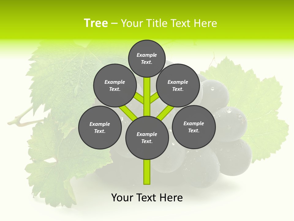 Green Drip Fresh PowerPoint Template