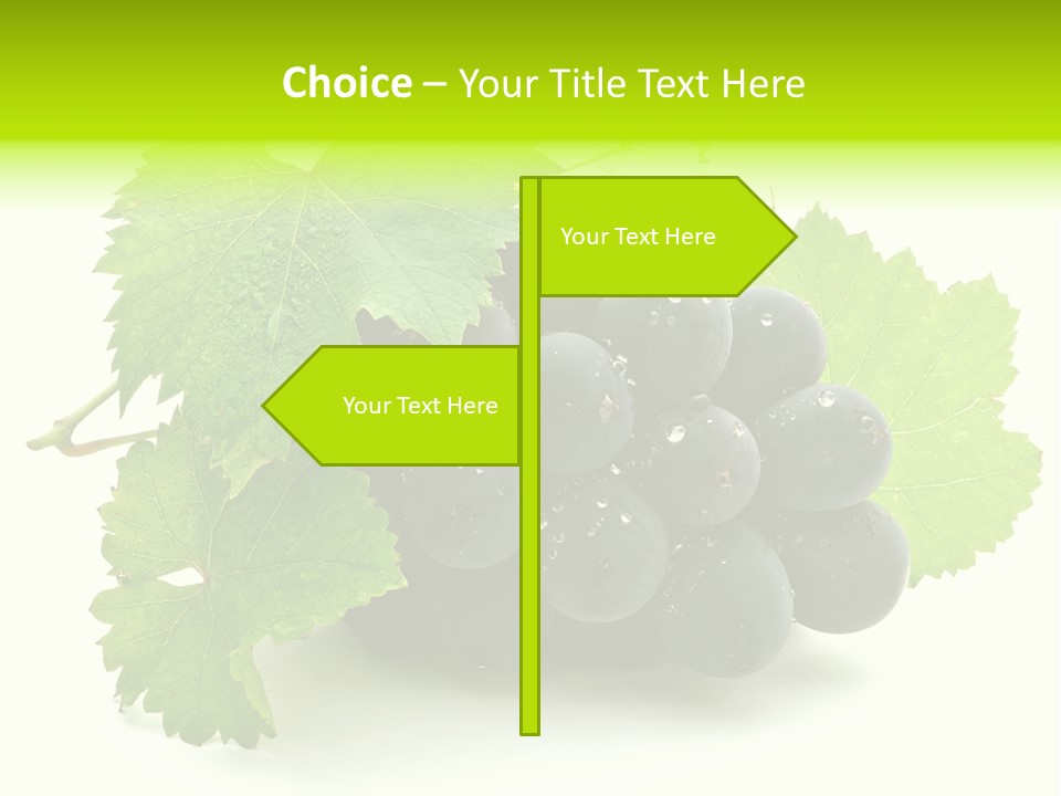 Green Drip Fresh PowerPoint Template