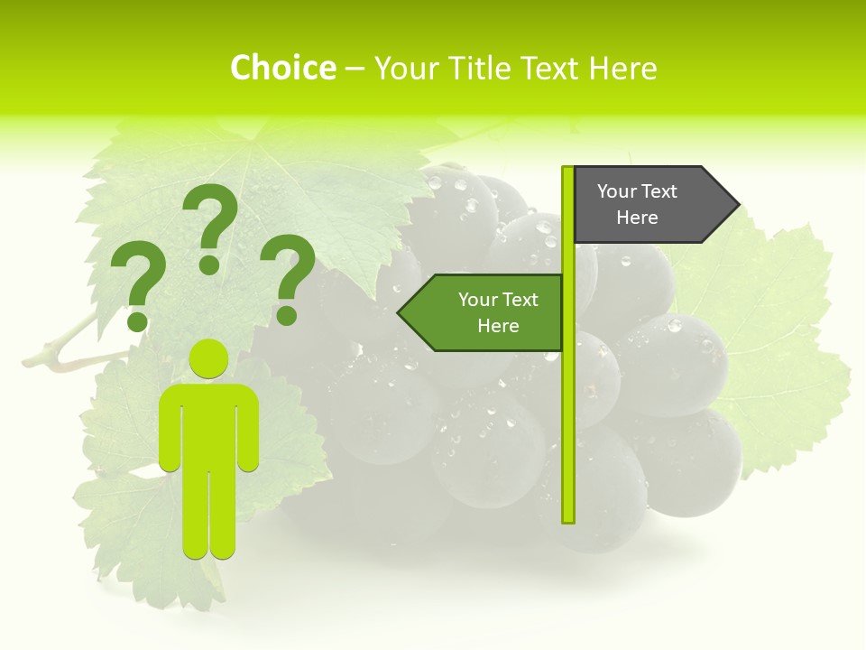 Green Drip Fresh PowerPoint Template