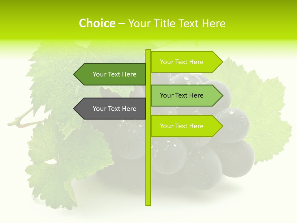 Green Drip Fresh PowerPoint Template