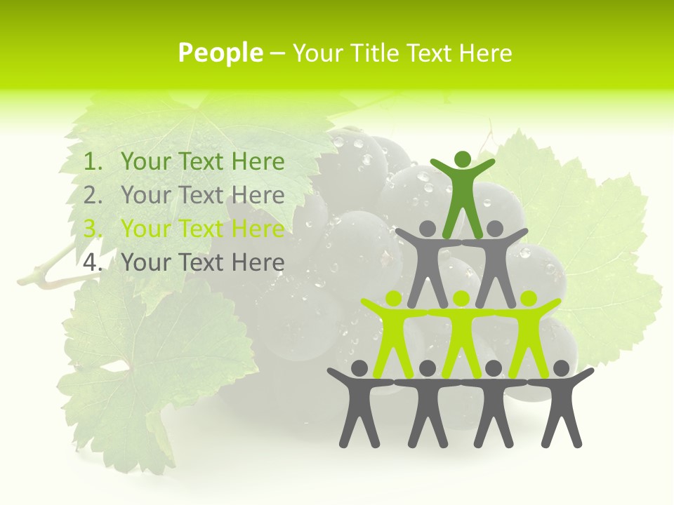 Green Drip Fresh PowerPoint Template