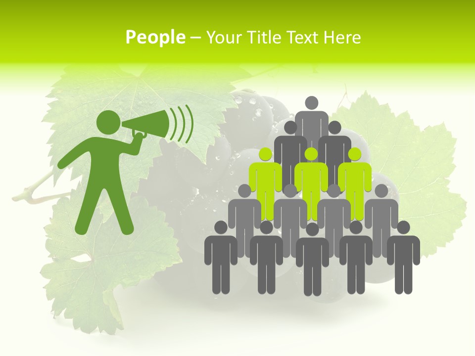 Green Drip Fresh PowerPoint Template