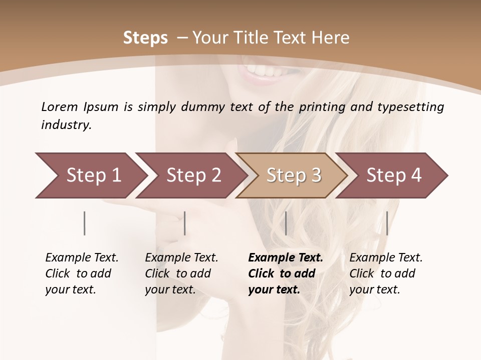Smile Emotion Life PowerPoint Template