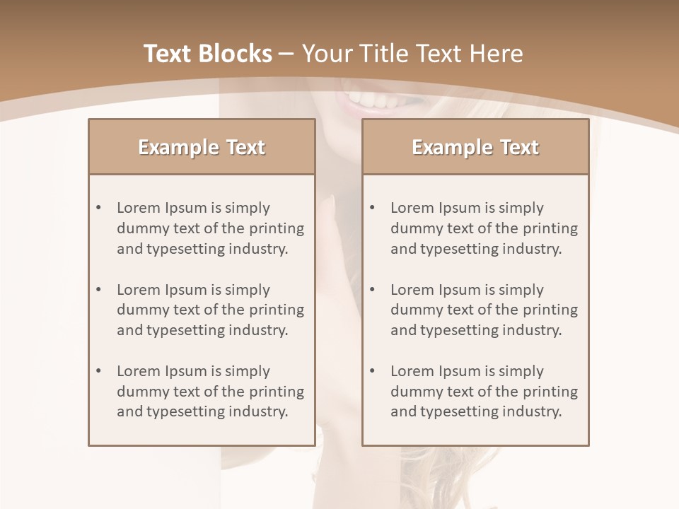 Smile Emotion Life PowerPoint Template