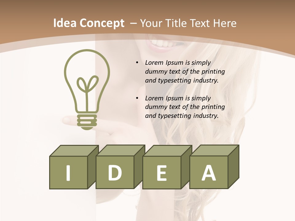 Smile Emotion Life PowerPoint Template