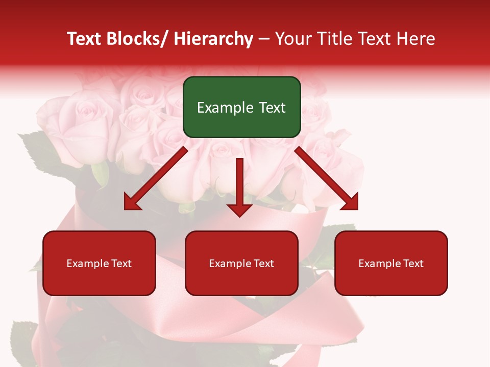 White Concept Ribbon PowerPoint Template