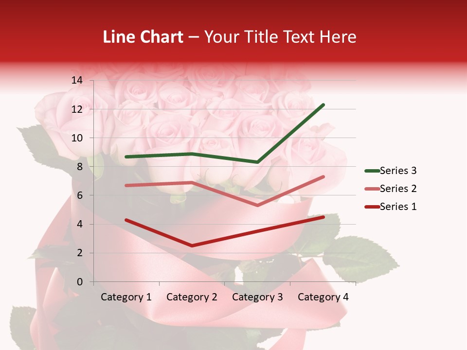 White Concept Ribbon PowerPoint Template