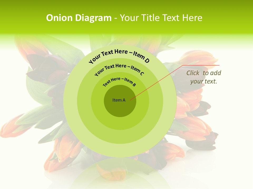 Mixed Bulbs Background PowerPoint Template