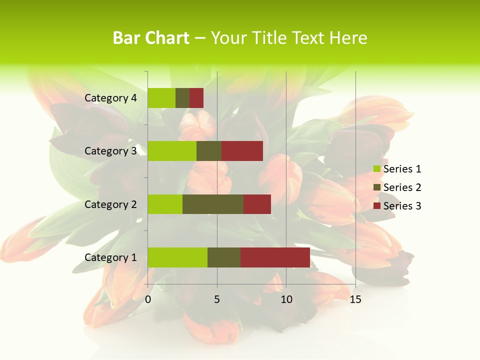 Mixed Bulbs Background PowerPoint Template