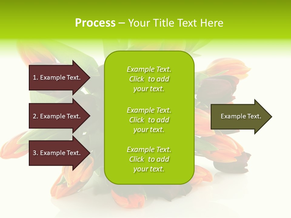 Mixed Bulbs Background PowerPoint Template