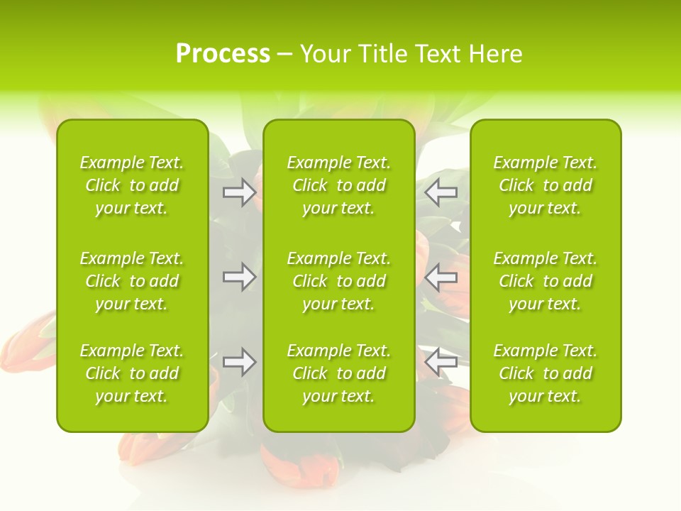 Mixed Bulbs Background PowerPoint Template
