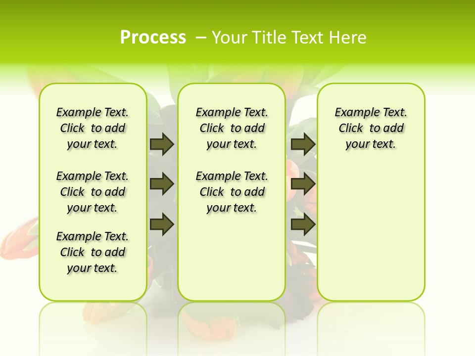 Mixed Bulbs Background PowerPoint Template