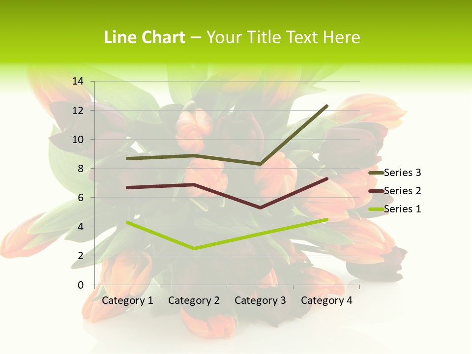 Mixed Bulbs Background PowerPoint Template