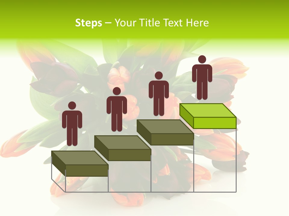 Mixed Bulbs Background PowerPoint Template