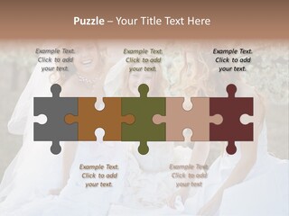 Nice Bush Bride PowerPoint Template