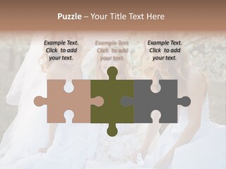 Nice Bush Bride PowerPoint Template