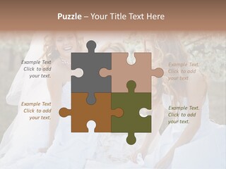 Nice Bush Bride PowerPoint Template