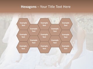 Nice Bush Bride PowerPoint Template