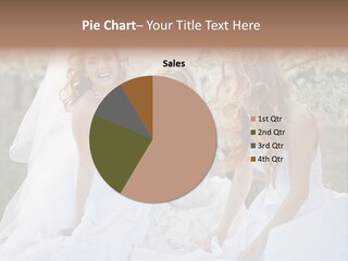 Nice Bush Bride PowerPoint Template