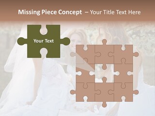 Nice Bush Bride PowerPoint Template