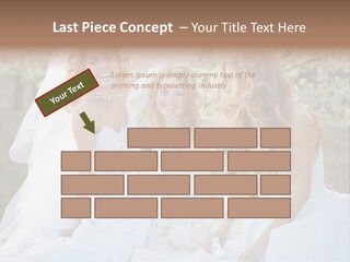 Nice Bush Bride PowerPoint Template