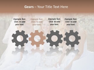 Nice Bush Bride PowerPoint Template