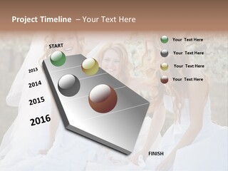 Nice Bush Bride PowerPoint Template
