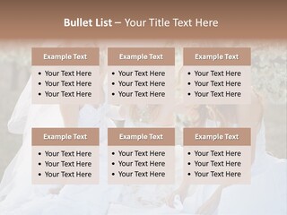 Nice Bush Bride PowerPoint Template