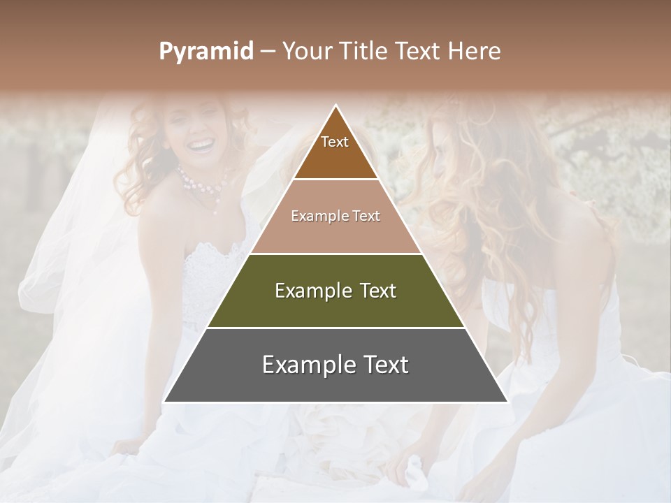 Nice Bush Bride PowerPoint Template