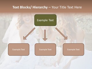 Nice Bush Bride PowerPoint Template