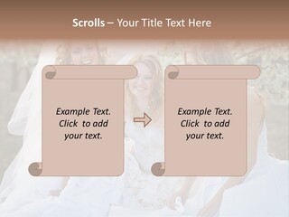 Nice Bush Bride PowerPoint Template