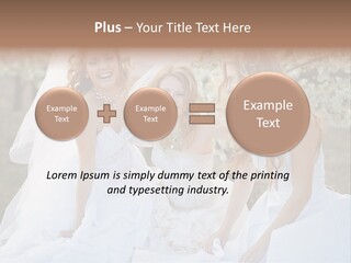 Nice Bush Bride PowerPoint Template