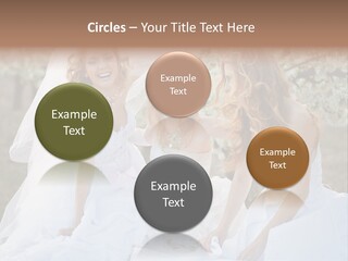 Nice Bush Bride PowerPoint Template