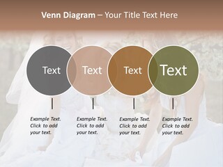 Nice Bush Bride PowerPoint Template