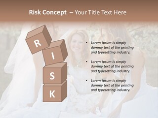 Nice Bush Bride PowerPoint Template