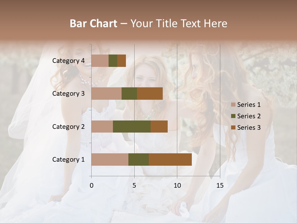 Nice Bush Bride PowerPoint Template