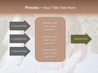 Nice Bush Bride PowerPoint Template