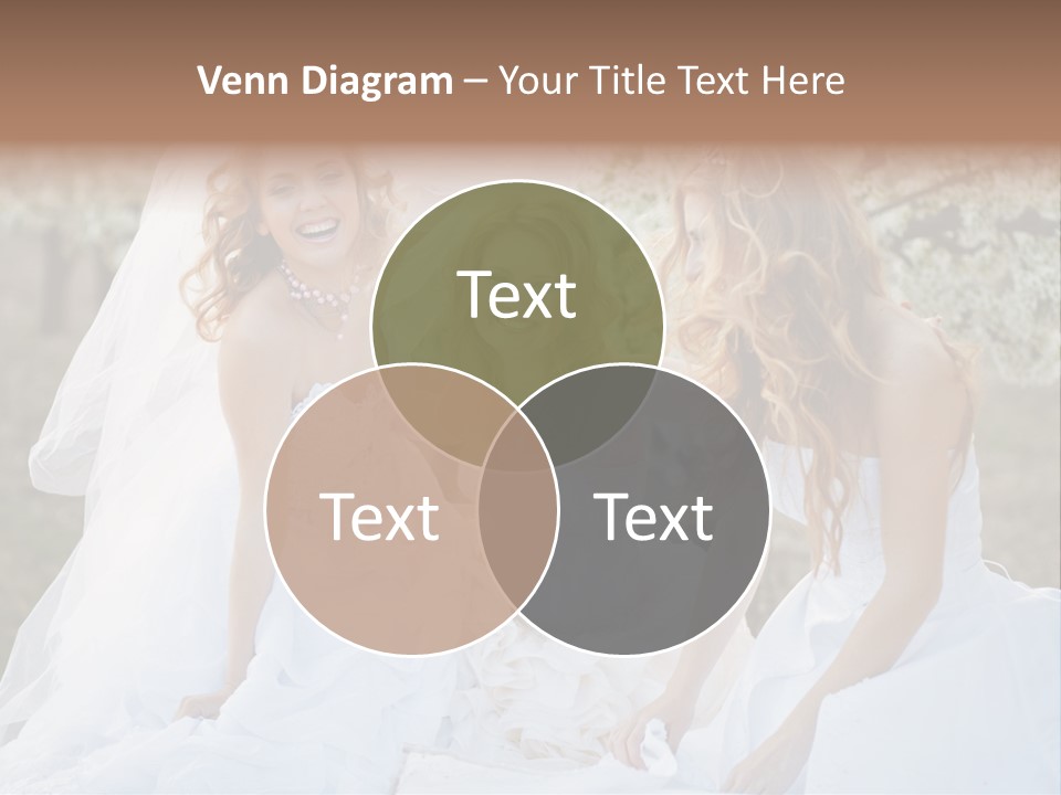 Nice Bush Bride PowerPoint Template