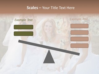Nice Bush Bride PowerPoint Template
