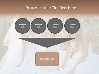 Nice Bush Bride PowerPoint Template
