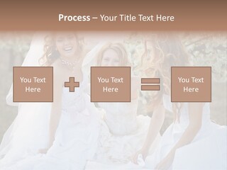 Nice Bush Bride PowerPoint Template