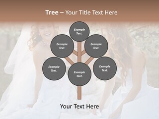 Nice Bush Bride PowerPoint Template