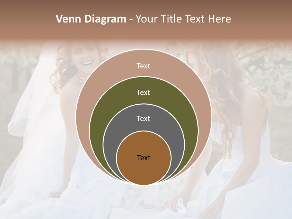 Nice Bush Bride PowerPoint Template