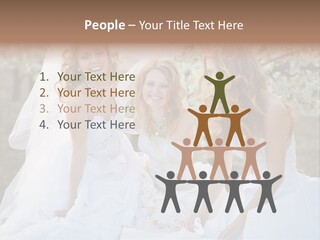 Nice Bush Bride PowerPoint Template